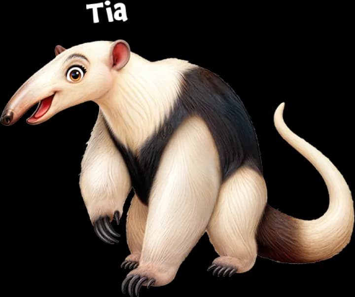 Tia the Giant Anteater